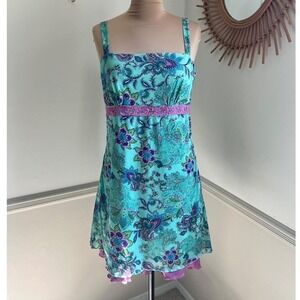 Vintage Y2K Xhilaration Paisley Dress